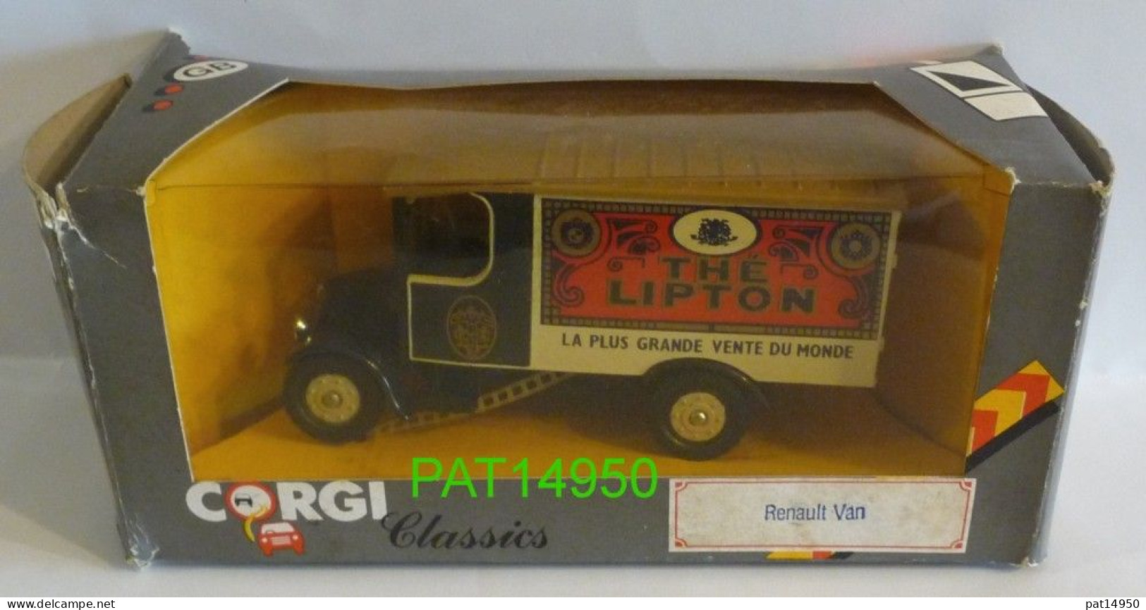 PAT14950 RENAULT VAN Thé LIPTON  Marque CORGI CLASSICS - Corgi Toys