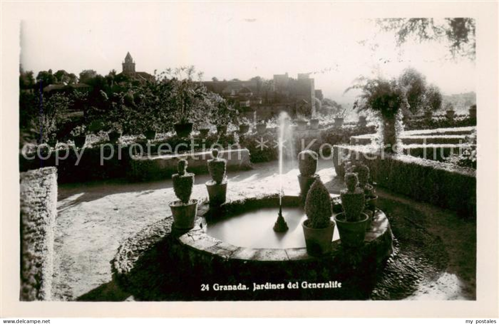 73789232 Granada Andalucia ES Jardines Del Generalife  - Otros & Sin Clasificación