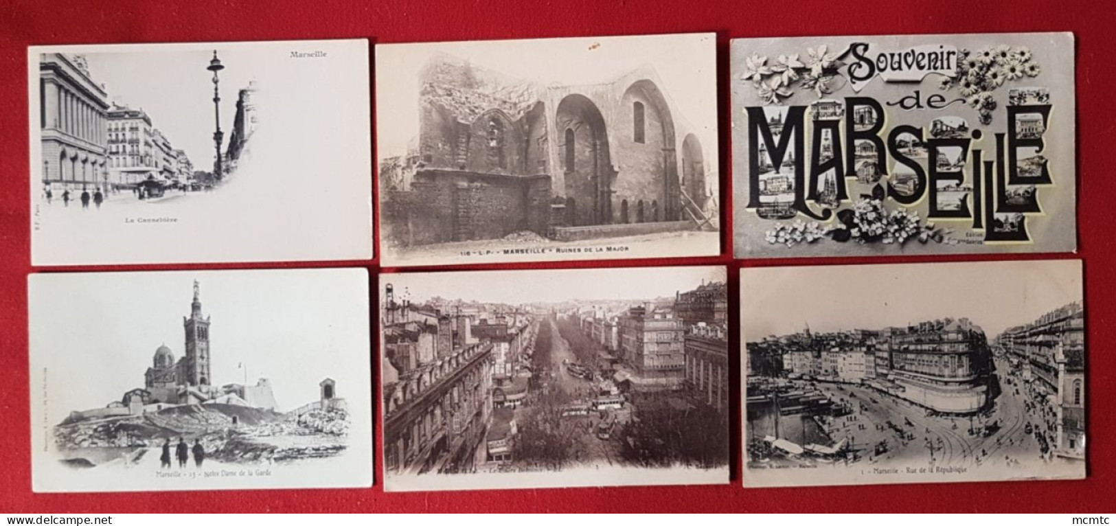 18  Cartes -  Marseille  -( 13 -  Bouches-du-Rhône ) - Zonder Classificatie