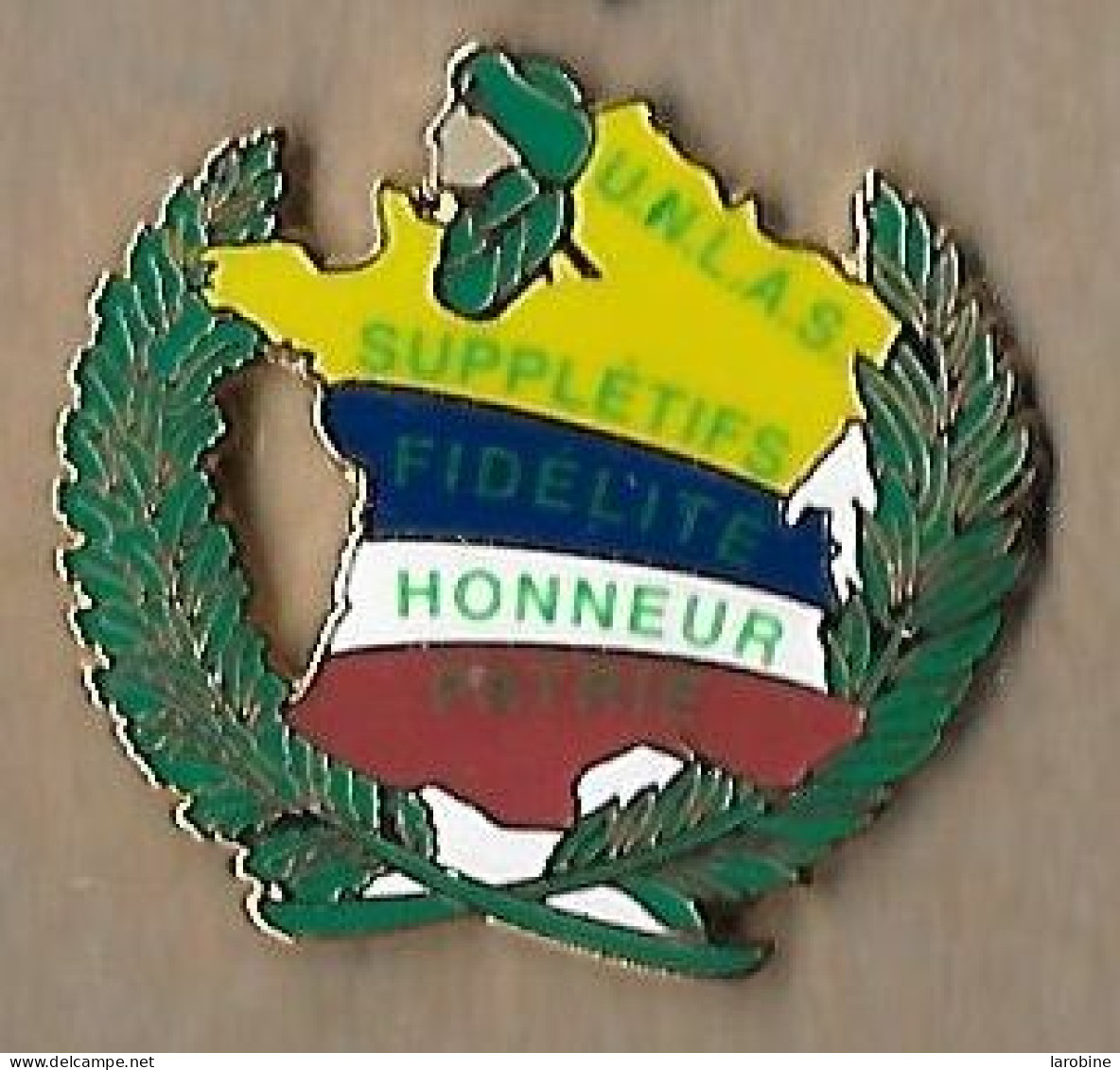 @@ Carte De France Tricolore Palmes U.N.L.A.S HARKI Fidélité Honneur Patrie 3.3x3 @@gen32 - Militaria