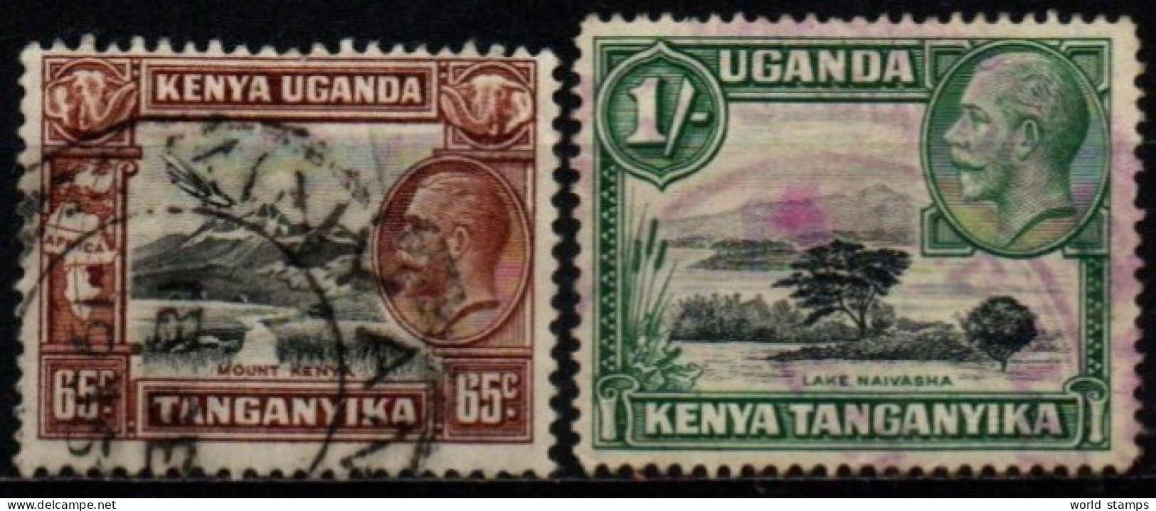 K.U.T. 1935 O - Kenya, Oeganda & Tanganyika