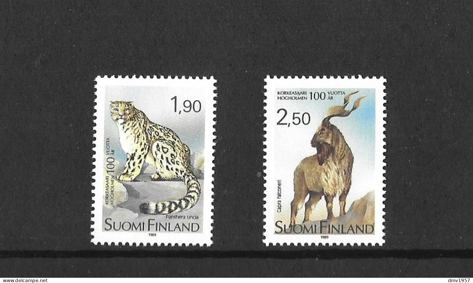 Finland 1989 MNH Centenary Of Helsinki Zoo Sg 1189/90 - Unused Stamps