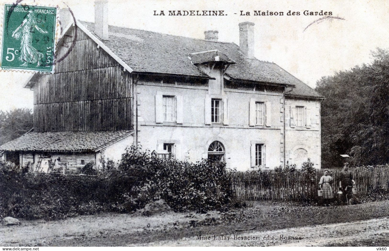 63  LA MADELEINE  LA MAISON DES GARDES - Other & Unclassified