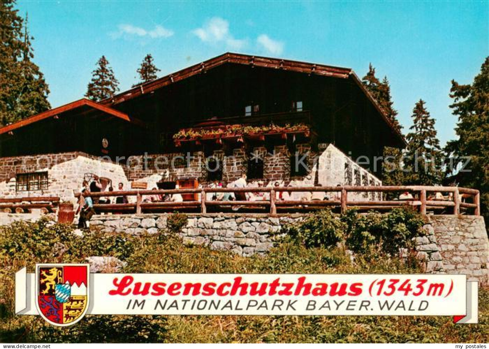 73789189 Lusenschutzhaus 1373m Neuschoenau Mit Terrasse  - Autres & Non Classés