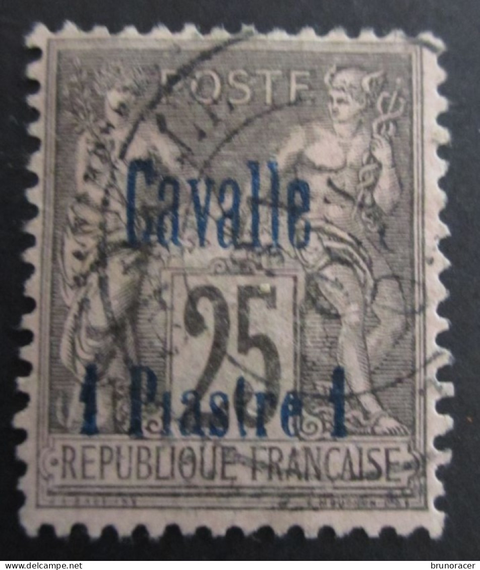 CAVALLE BFE N°6 Oblit. TB  COTE 25 EUROS VOIR SCANS - Oblitérés