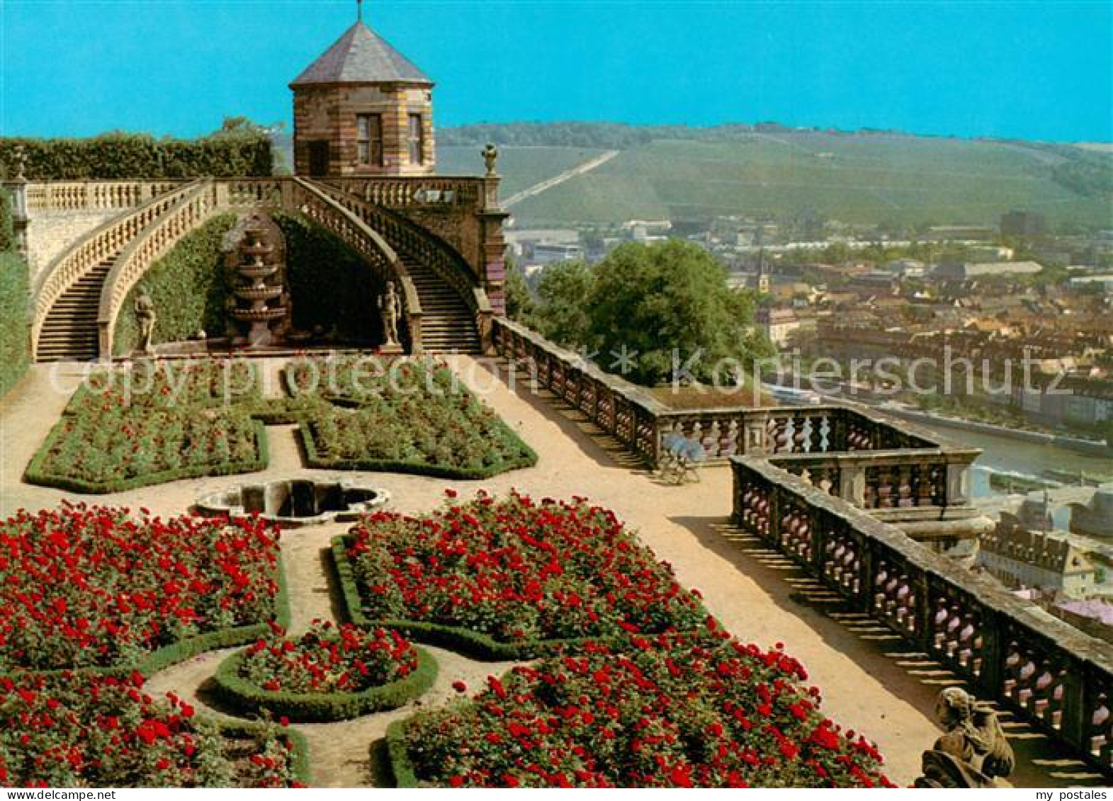 73789181 Wuerzburg Festung Marienberg Fuerstengarten Wuerzburg - Wuerzburg