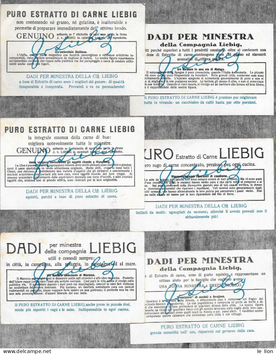 Serie Liebig ITALIANA S1217 Professioni Originali All'aria Libera 1928 - OTTIMO STATO - Liebig
