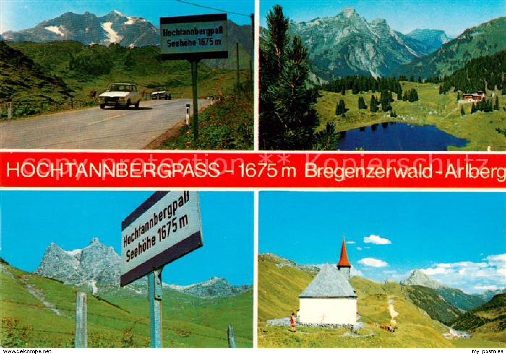 73789178 Arlberg AT Hochtannbergpass Bregenzerwald Kapelle  - Sonstige & Ohne Zuordnung