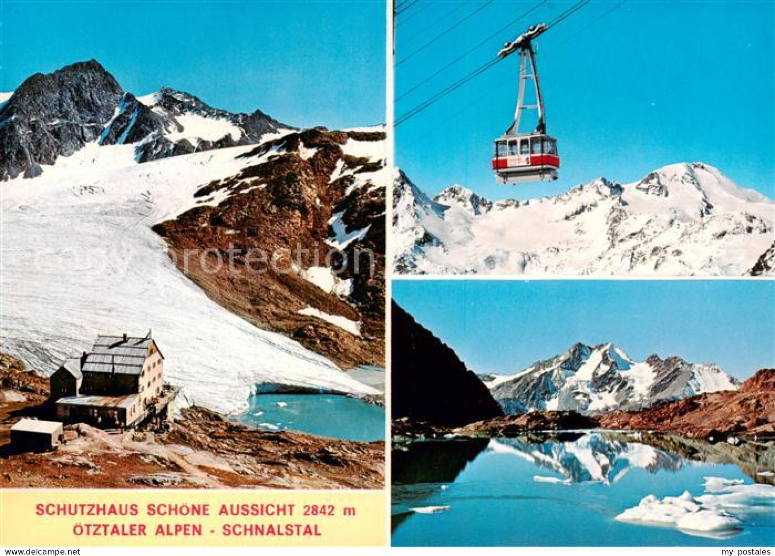 73789169 Schnalstal Trentino IT Schutzhaus Schoene Aussicht Oetzaler Alpen Seilb - Andere & Zonder Classificatie