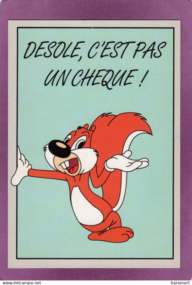 Humour   TEX AVERY TA 55  DESOLÉ C'EST PAS UN CHEQUE  ! - Comicfiguren