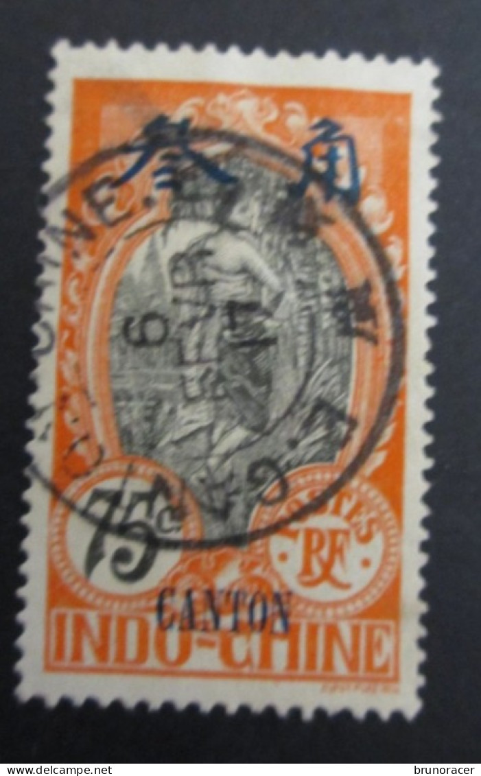 CANTON BFE N°62 Oblit. TB  COTE 17 EUROS VOIR SCANS - Used Stamps