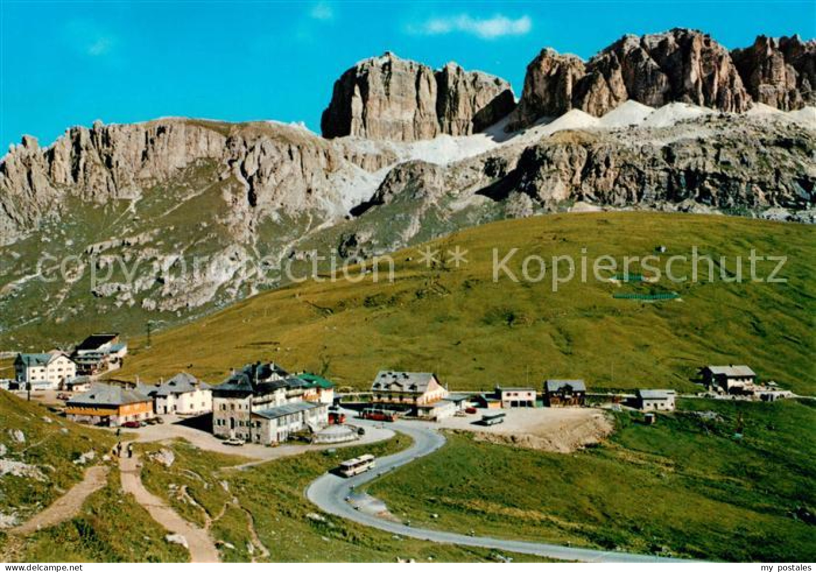 73789163 Passo Pordoi IT Fliegeraufnahme  - Andere & Zonder Classificatie