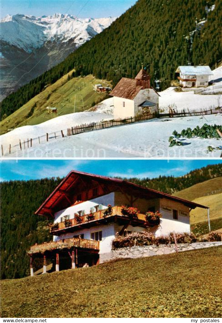 73789162 Tall Schenna Suedtirol IT Gasthof Videgg Panorama Kapelle  - Andere & Zonder Classificatie