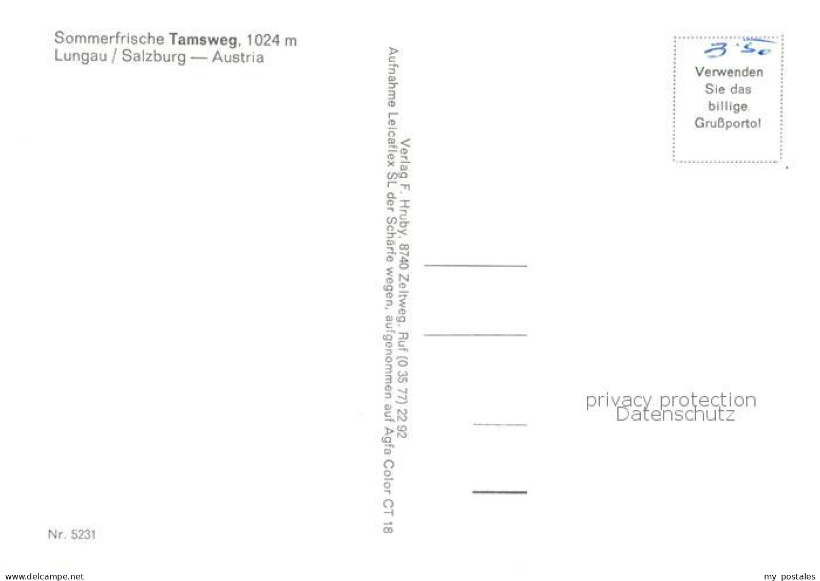 73789135 Tamsweg Lungau Panorama Kirchen Marktplatz Tamsweg Lungau - Andere & Zonder Classificatie