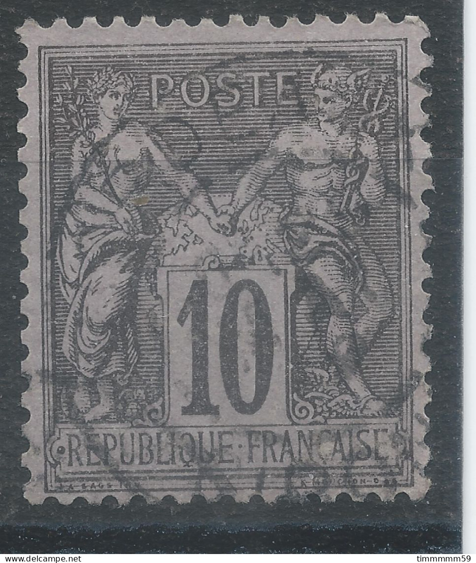 Lot N°82826   N°89, Oblitéré Cachet à Date De BORDEAUX "GIRONDE" - 1876-1898 Sage (Type II)