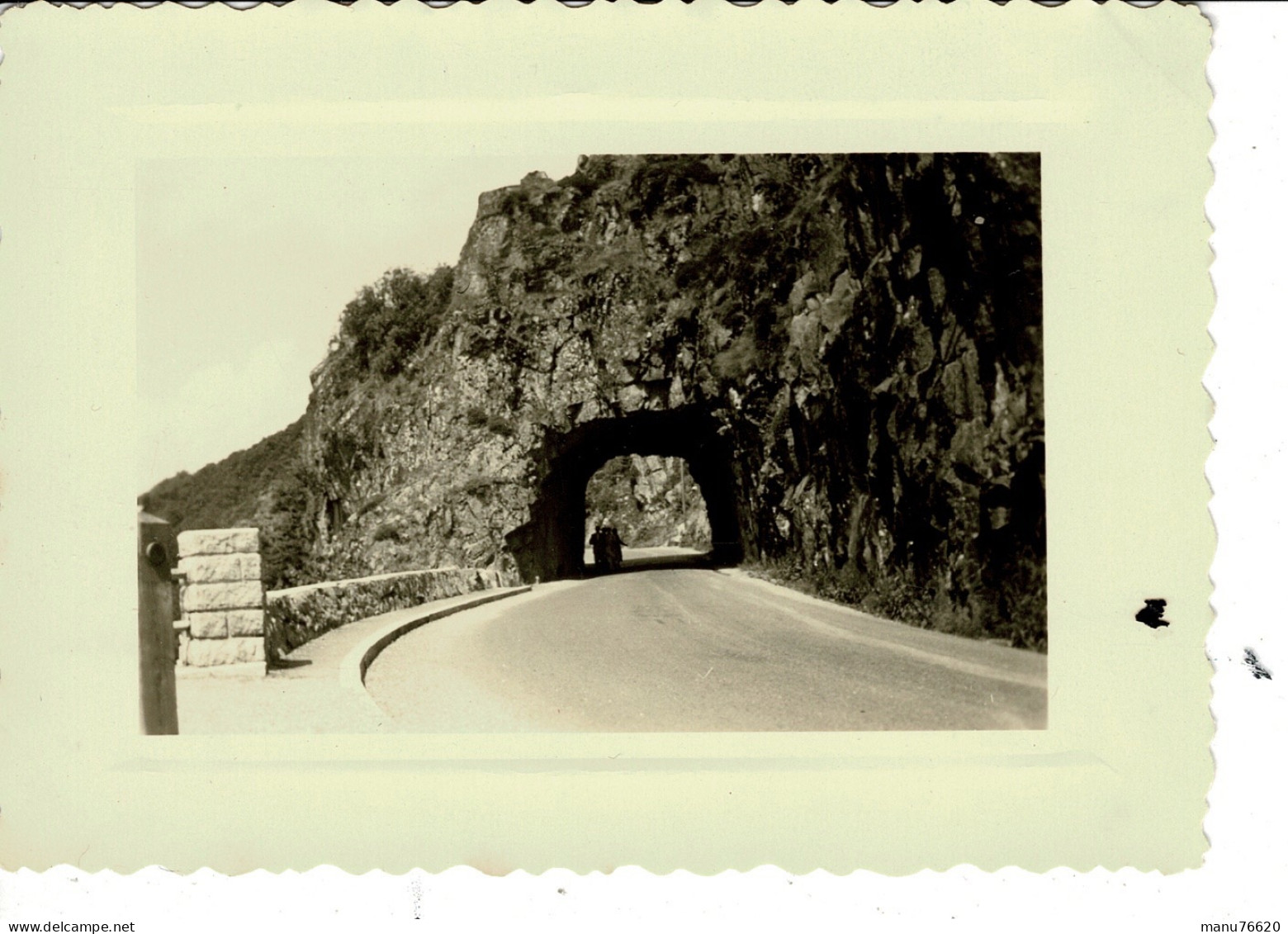 Ref 1 - Photo : La Route Du Diable , Col De La Schlucht ,Vosges / Alsace  - France . - Europa