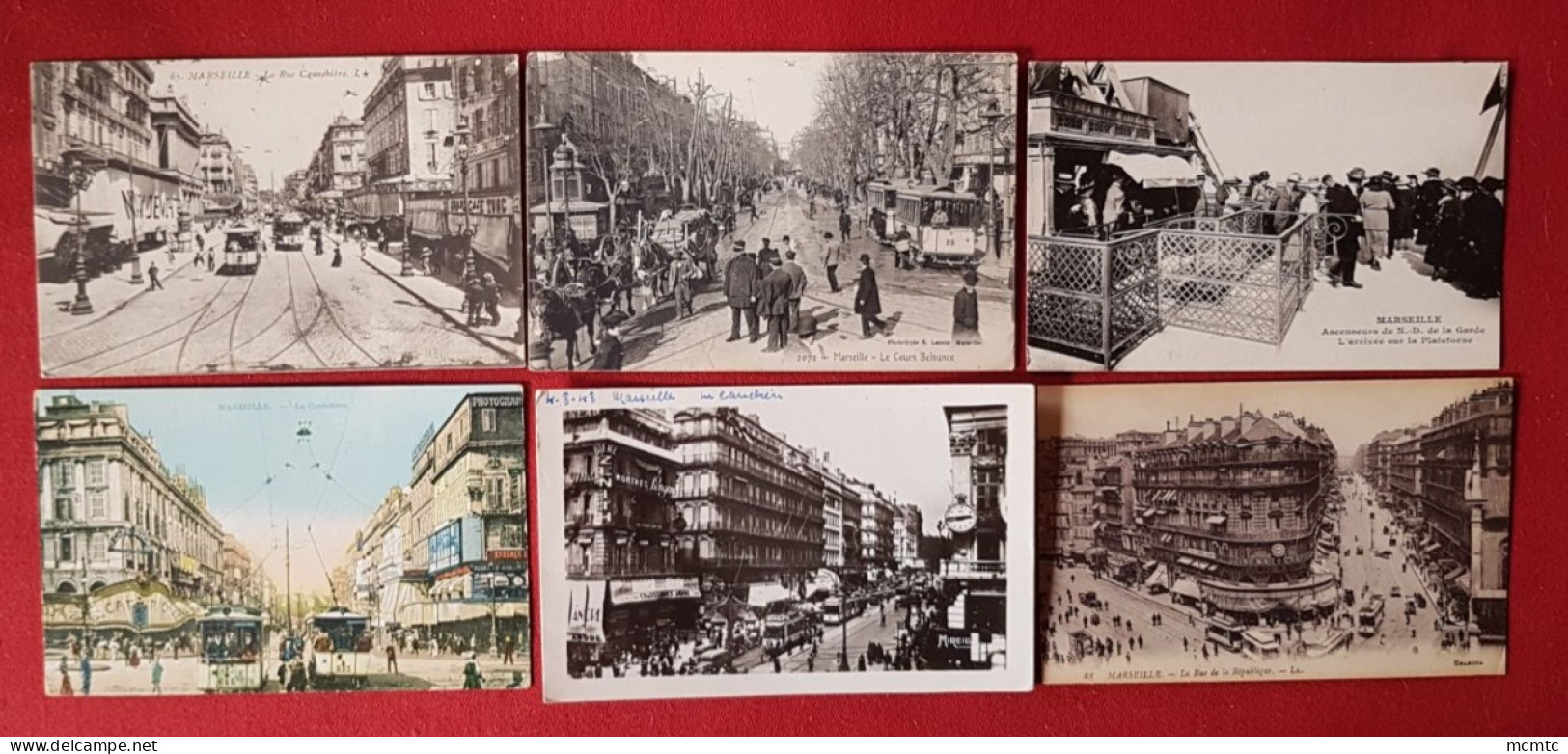 18 Cartes  -  Marseille  -( 13 -  Bouches-du-Rhône ) - Non Classés