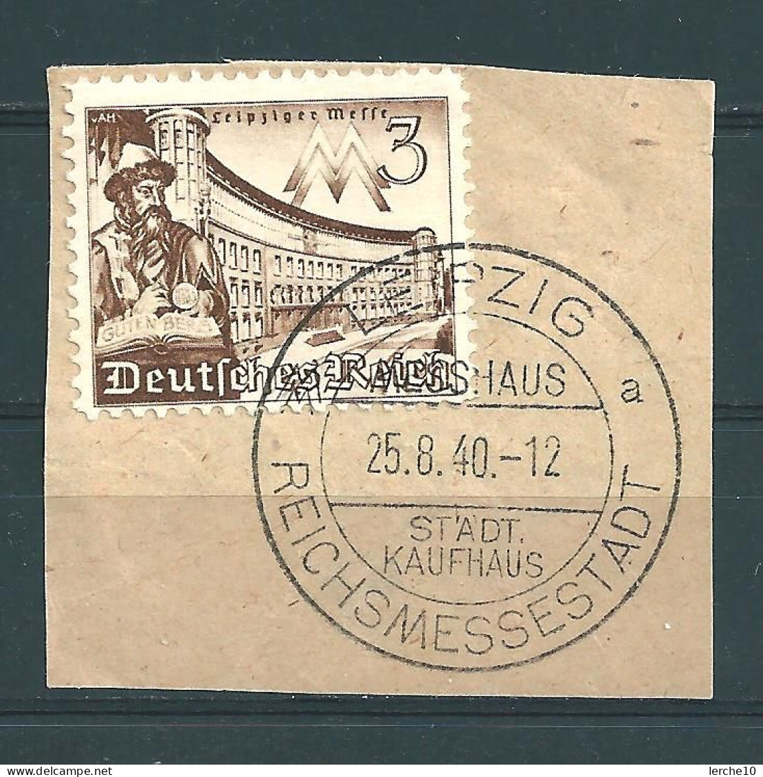 MiNr. 739 Briefstück  (0383) - Usati