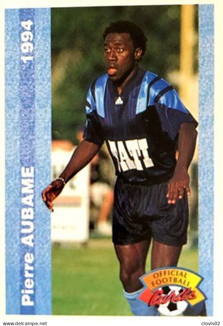 71 Pierre Aubame - Le Havre Athletic Club - Panini Official Football Cards 1994 - Tarjetas