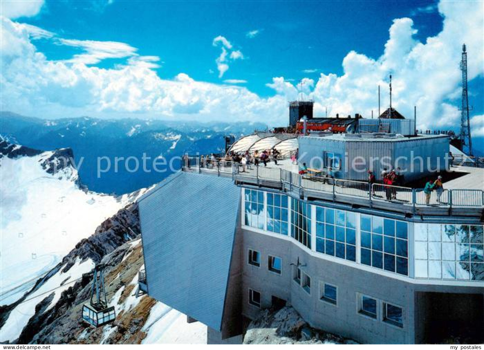 73789084 Zugspitze Garmisch-Partenkirchen Gipfelstation Muenchnerhaus Aussichtst - Garmisch-Partenkirchen