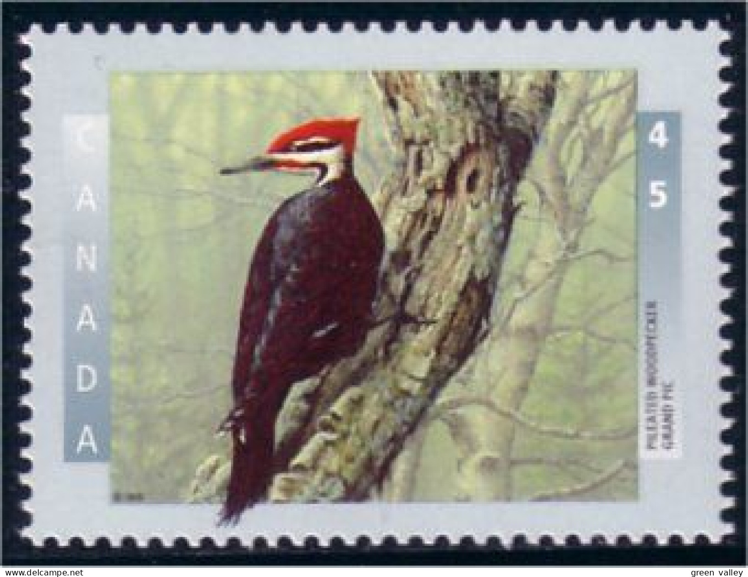 Canada Grand Pic Woodpecker MNH ** Neuf SC (C15-93b) - Pics & Grimpeurs