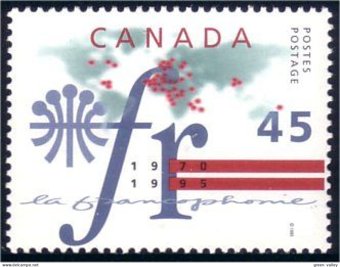 Canada La Francophonie MNH ** Neuf SC (C15-89a) - Ungebraucht