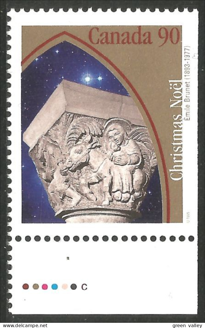 Canada Fuite En Egypte Flight To Egypt Sculpture Noel Christmas MNH ** Neuf SC (C15-87asdca) - Unused Stamps