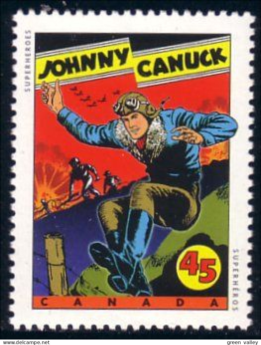 Canada Johnny Canuck Pilot MNH ** Neuf SC (C15-80b) - Flugzeuge