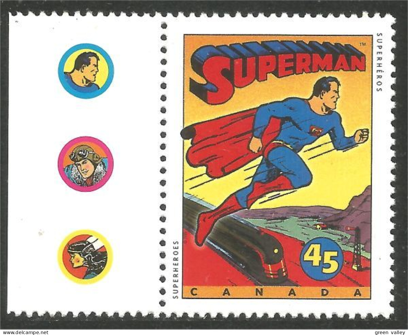 Canada Superman MNH ** Neuf SC (C15-79gla) - Ungebraucht