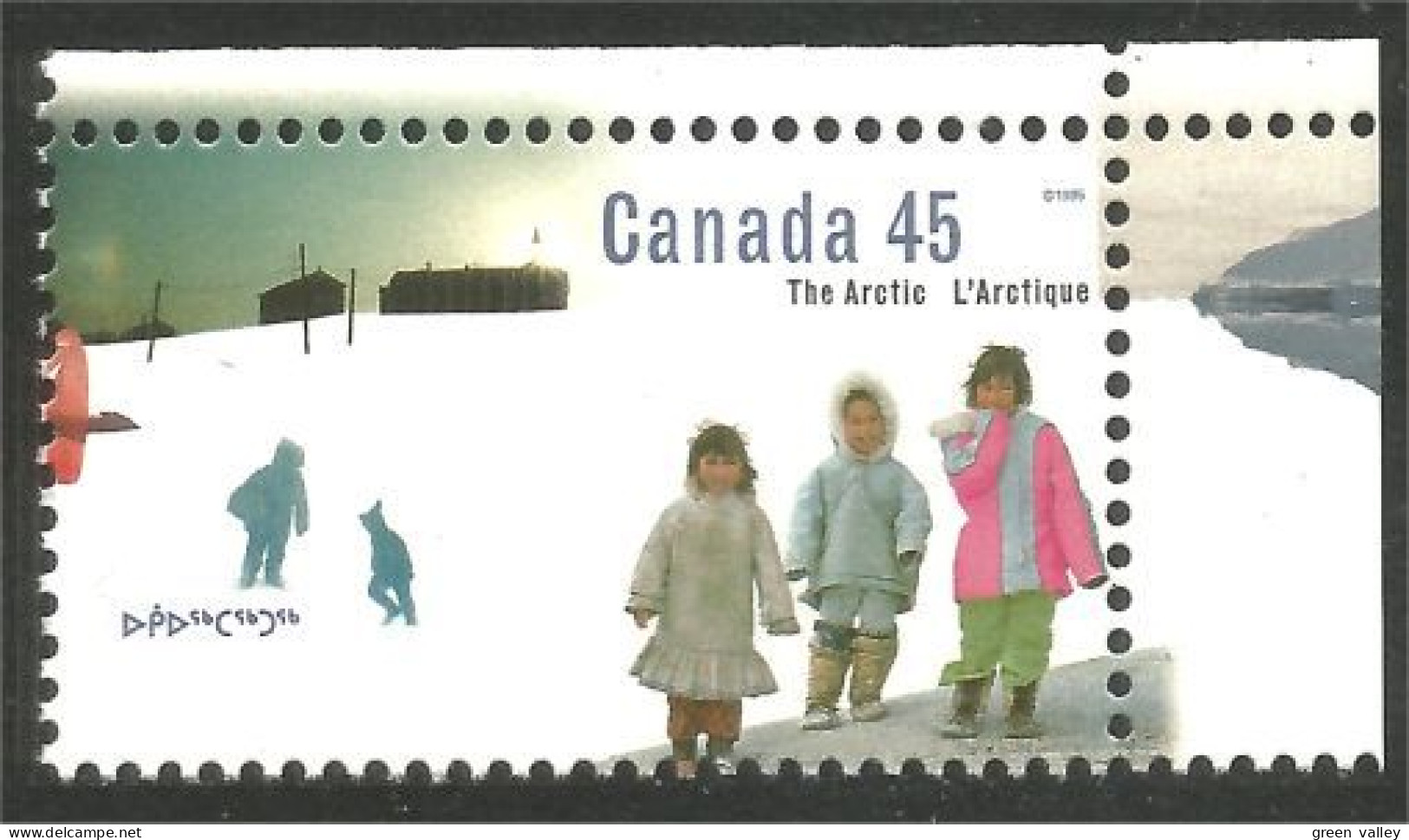 Canada Arctic Arctique Enfants Children MNH ** Neuf SC (C15-78dl) - Unused Stamps