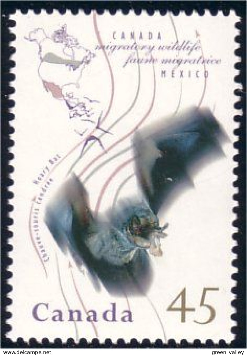 Canada Chauve-souris Cendree Hoary Bat MNH ** Neuf SC (C15-66a) - Nuevos