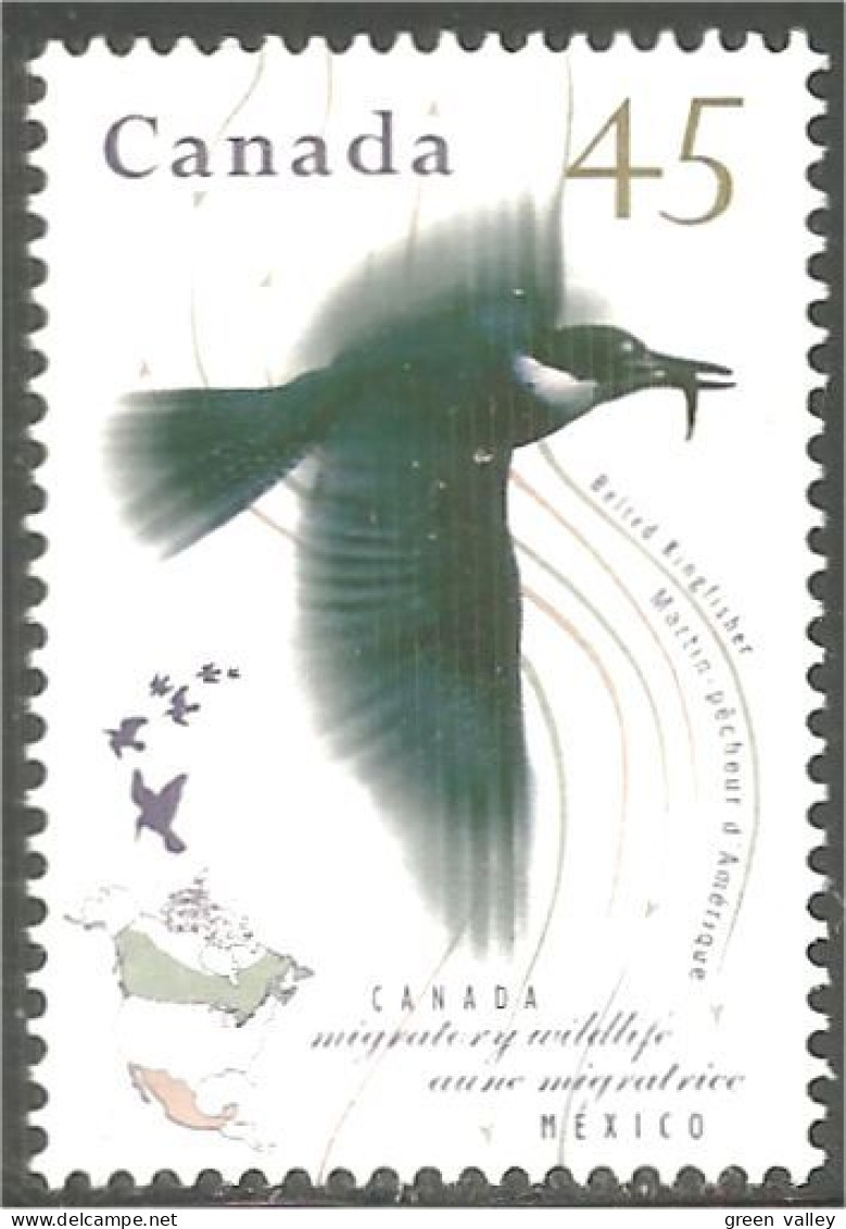 Canada Martin-pêcheur Belted Kingfisher ""aune"" ERROR MNH ** Neuf SC (C15-64a) - Neufs