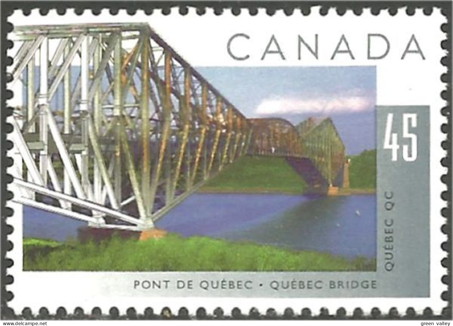 Canada Pont De Québec Bridge MNH ** Neuf SC (C15-70b) - Bridges