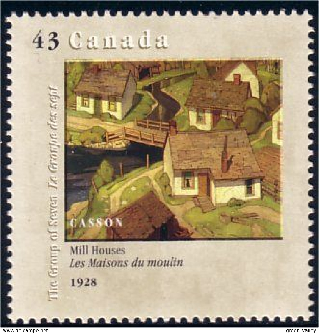 Canada Tableau Alfred Casson Painting MNH ** Neuf SC (C15-61a) - Ungebraucht