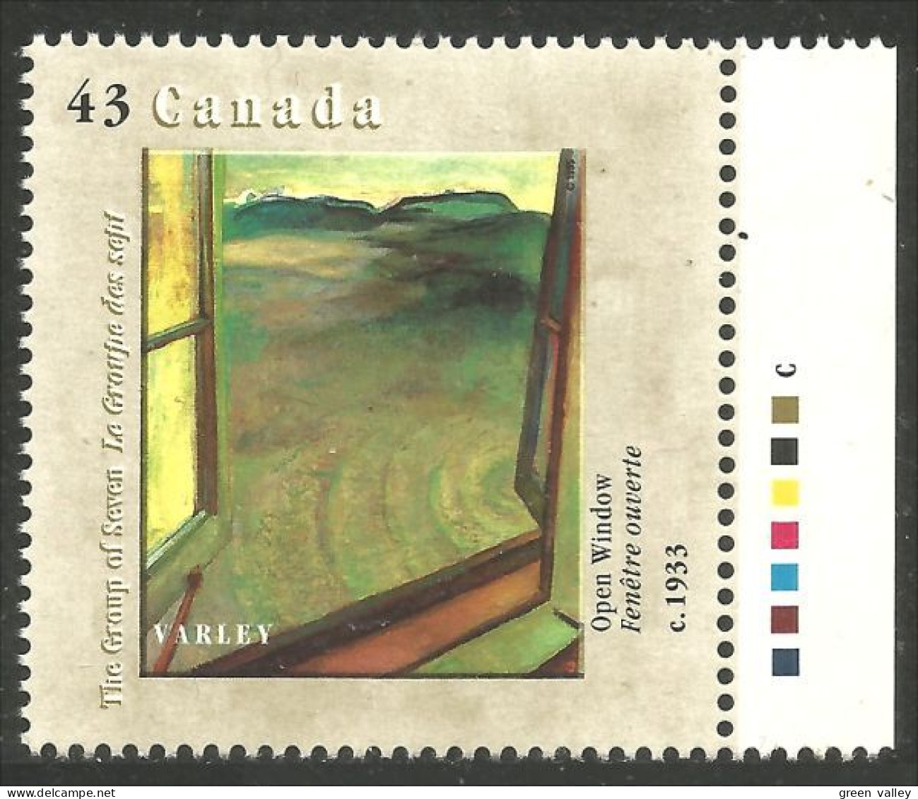 Canada Tableau Varley Painting MNH ** Neuf SC (C15-60d) - Nuevos