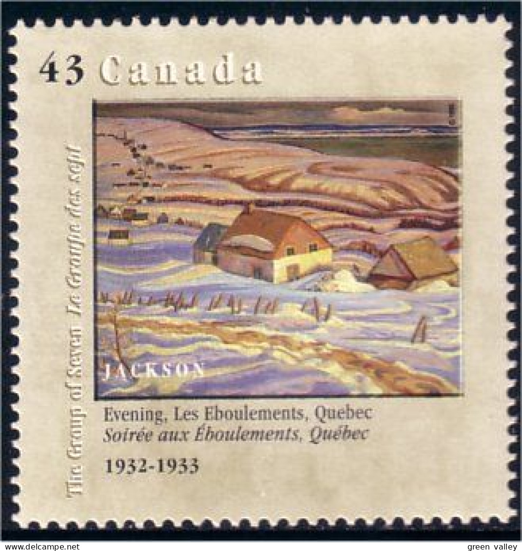 Canada Tableau A.Y. Jackson Painting MNH ** Neuf SC (C15-59c) - Nuevos