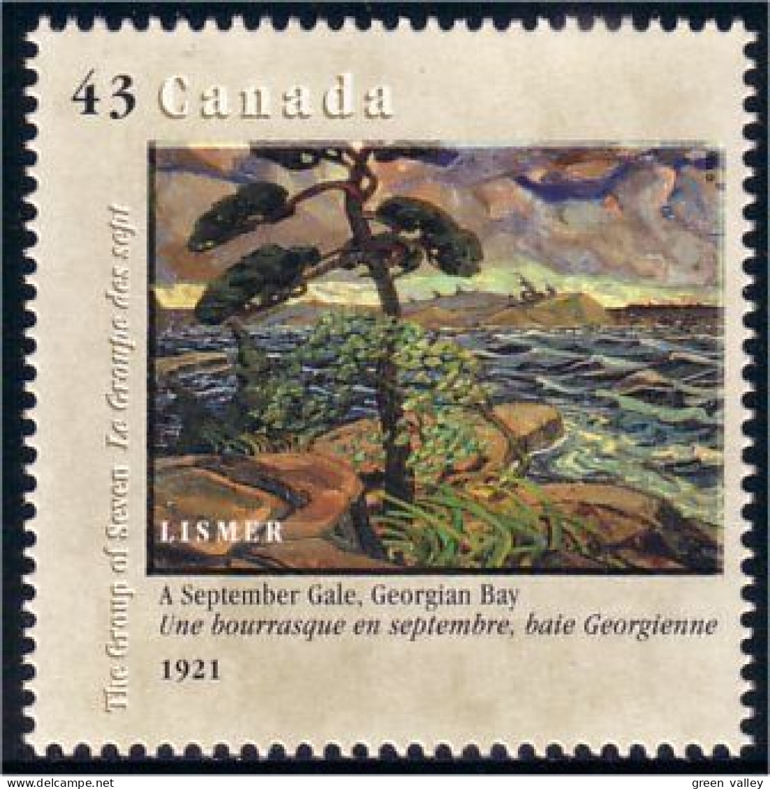 Canada Tableau Arthur Lismer Painting MNH ** Neuf SC (C15-60b) - Ungebraucht