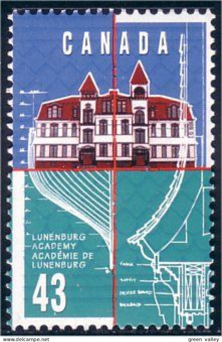 Canada Lunenburg Academy MNH ** Neuf SC (C15-58a) - Ungebraucht