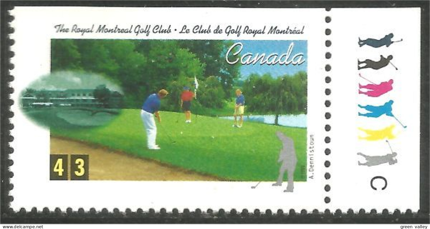 Canada Golf Royal Montreal MNH ** Neuf SC (C15-57hca) - Ungebraucht