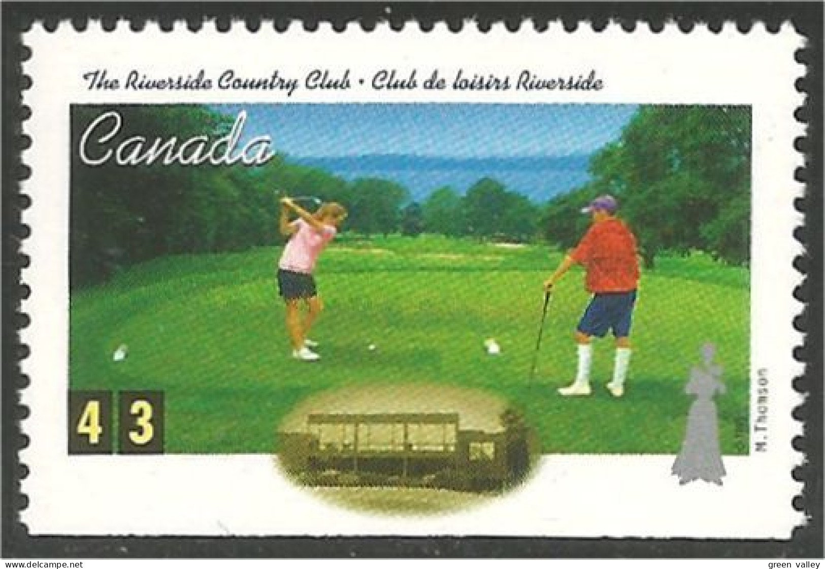 Canada Golf Riverside Country Club MNH ** Neuf SC (C15-54bb) - Golf