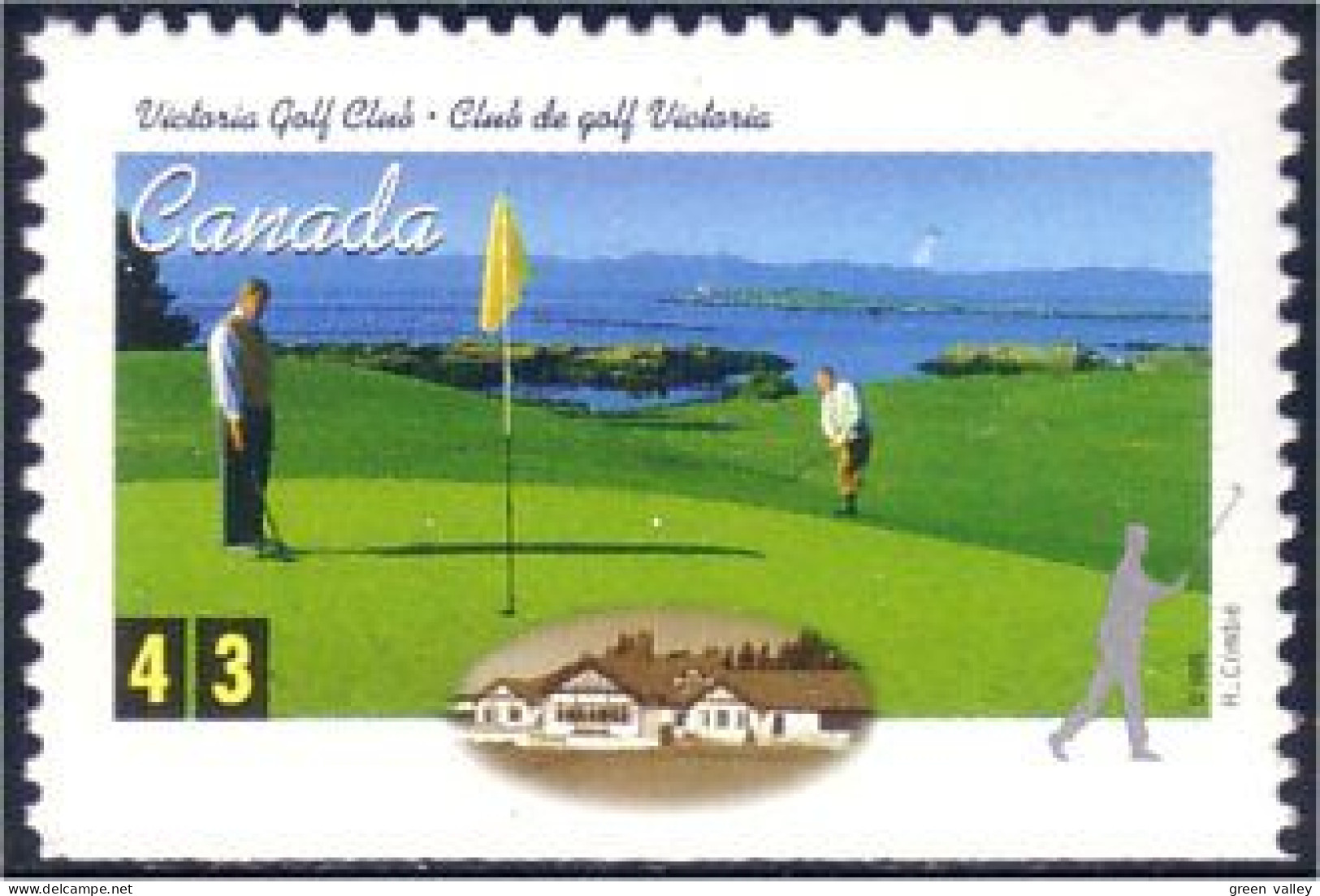 Canada Golf Victoria MNH ** Neuf SC (C15-56bb) - Golf