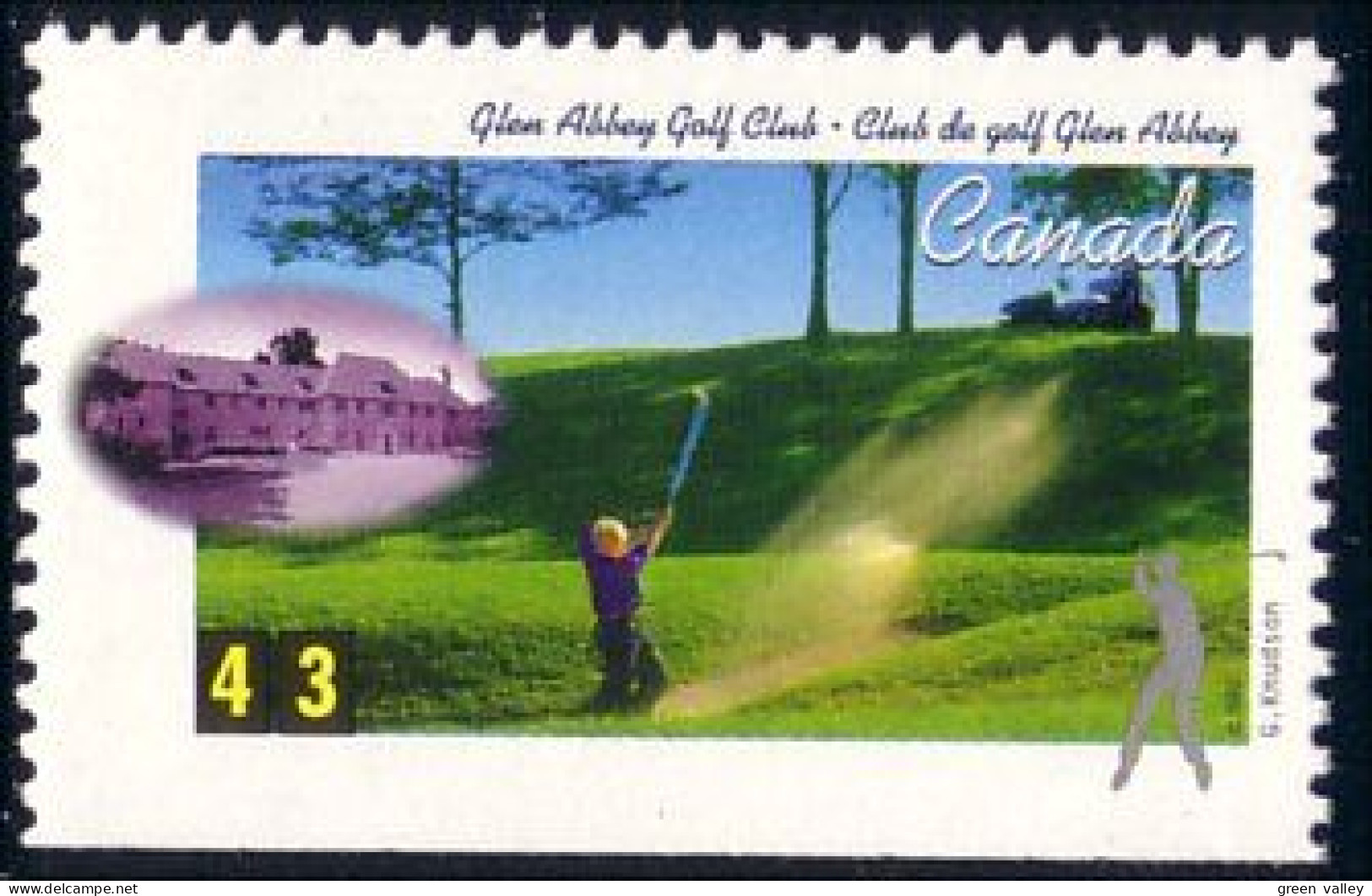 Canada Golf Glen Abbey Oakville MNH ** Neuf SC (C15-55bb) - Golf