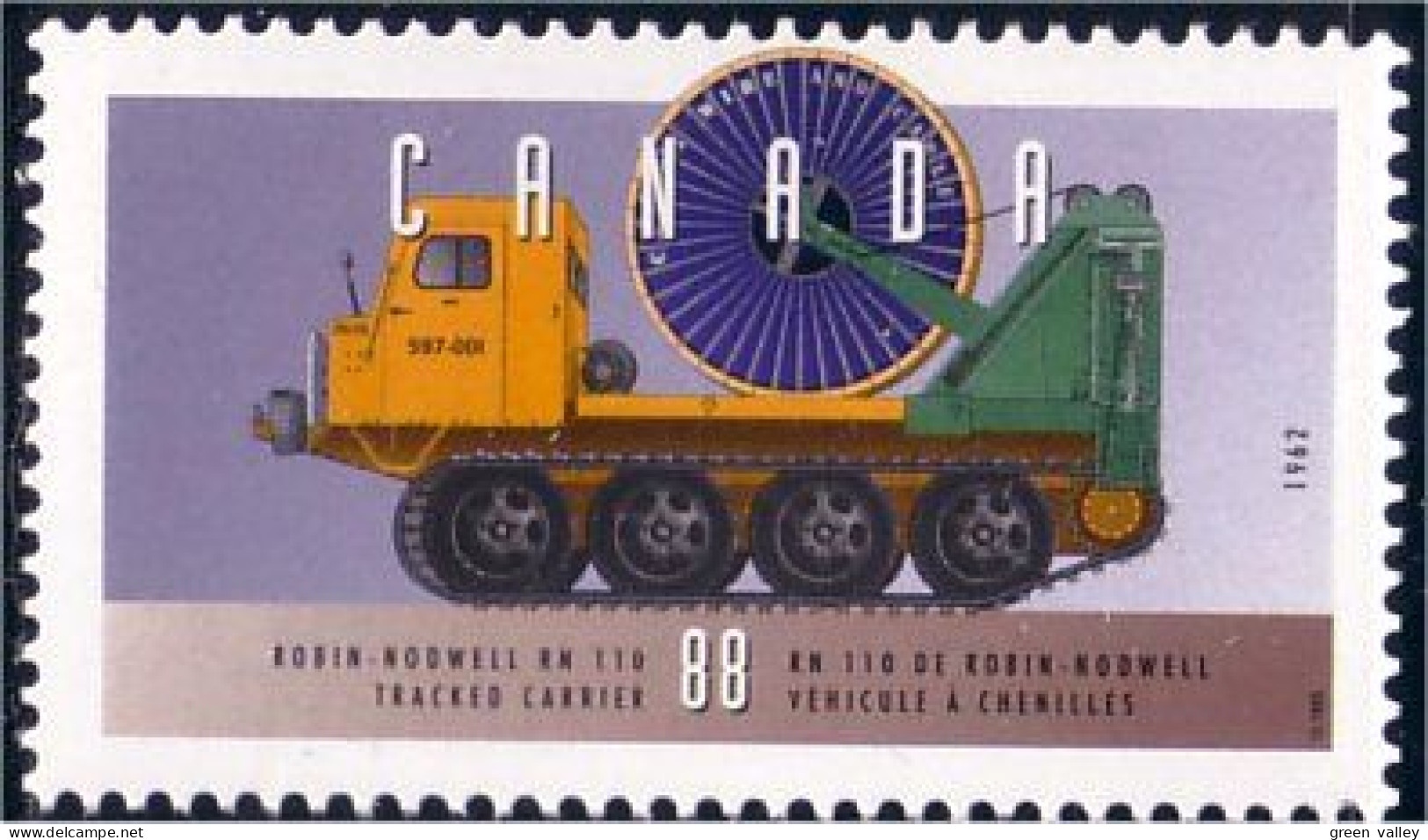 Canada Camion A Chenilles Tracked Carrier MNH ** Neuf SC (C15-52e) - Ungebraucht