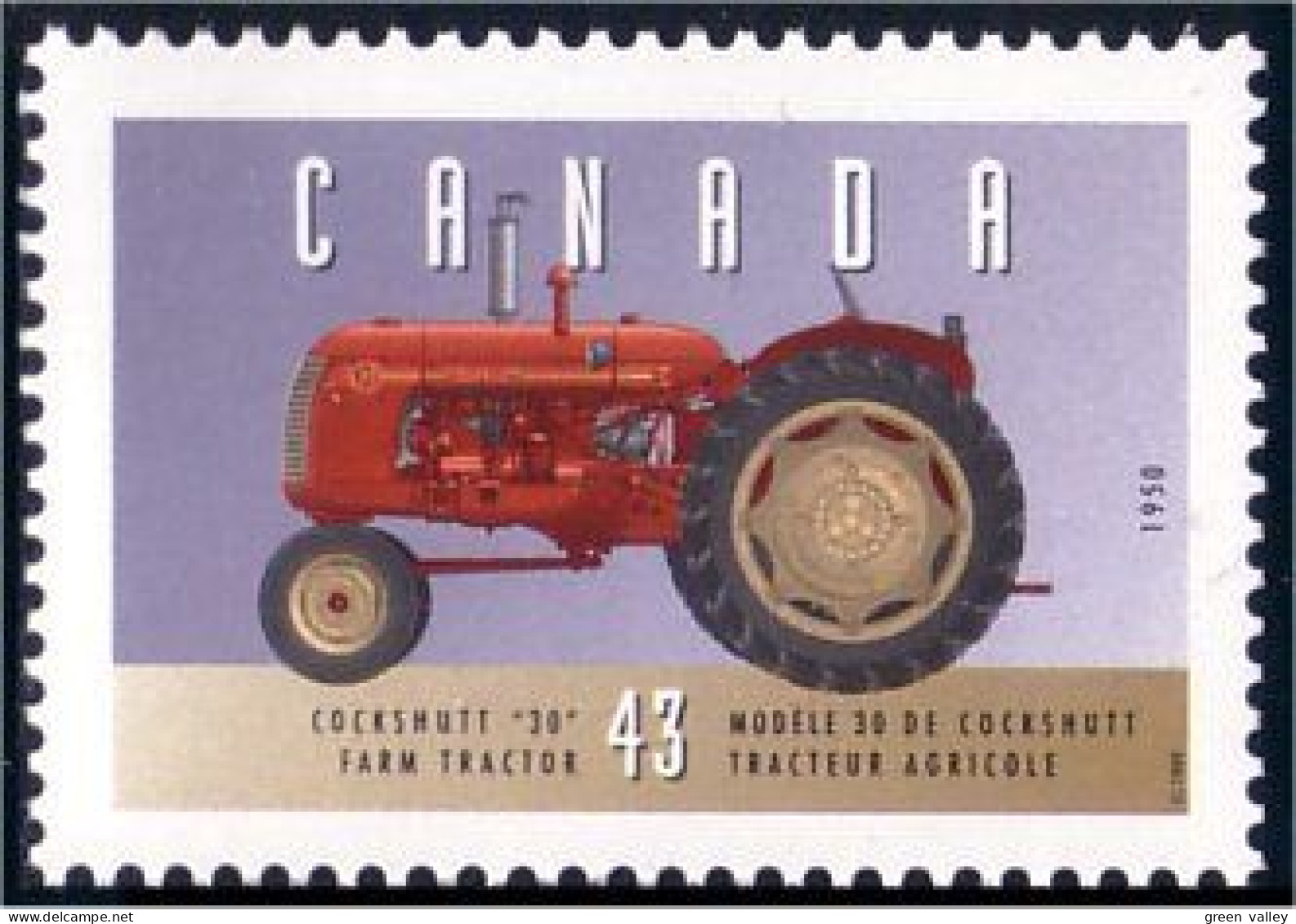 Canada Tracteur Tractor MNH ** Neuf SC (C15-52ac) - Altri (Terra)