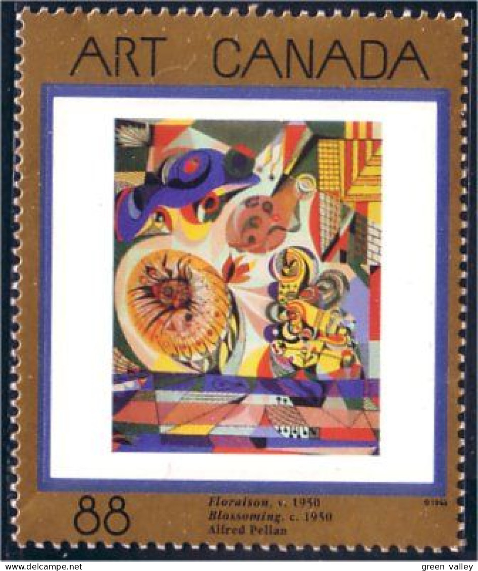 Canada Tableau Floraison Alfred Pellan Painting MNH ** Neuf SC (C15-45a) - Neufs