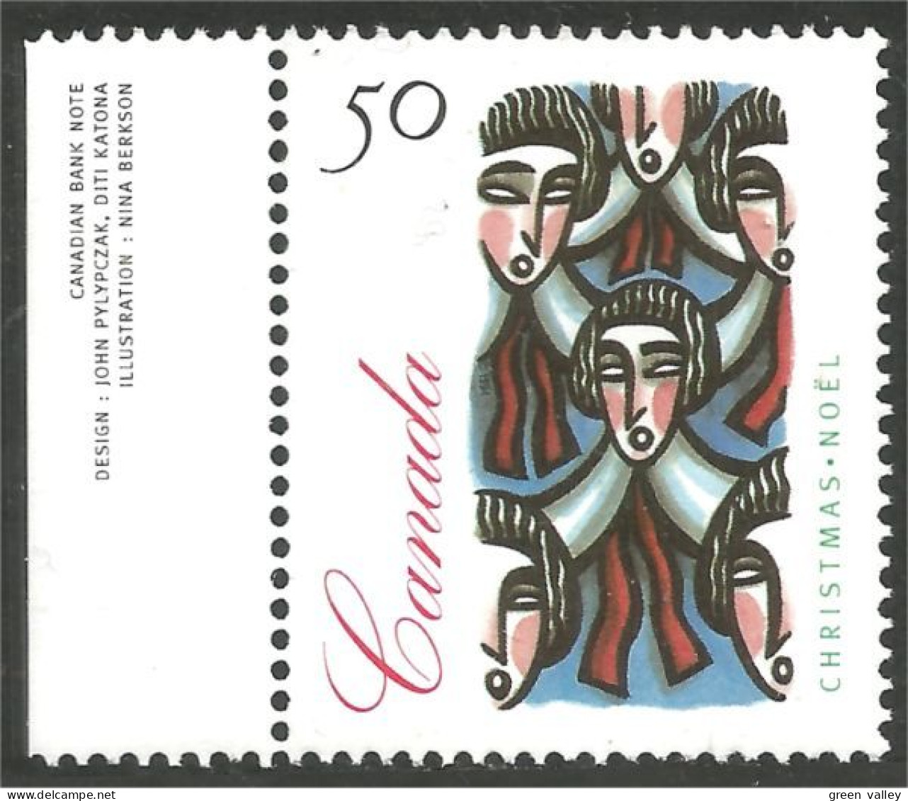 Canada Choeur Noel Christmas Choir Chorale MNH ** Neuf SC (C15-34ta) - Ungebraucht