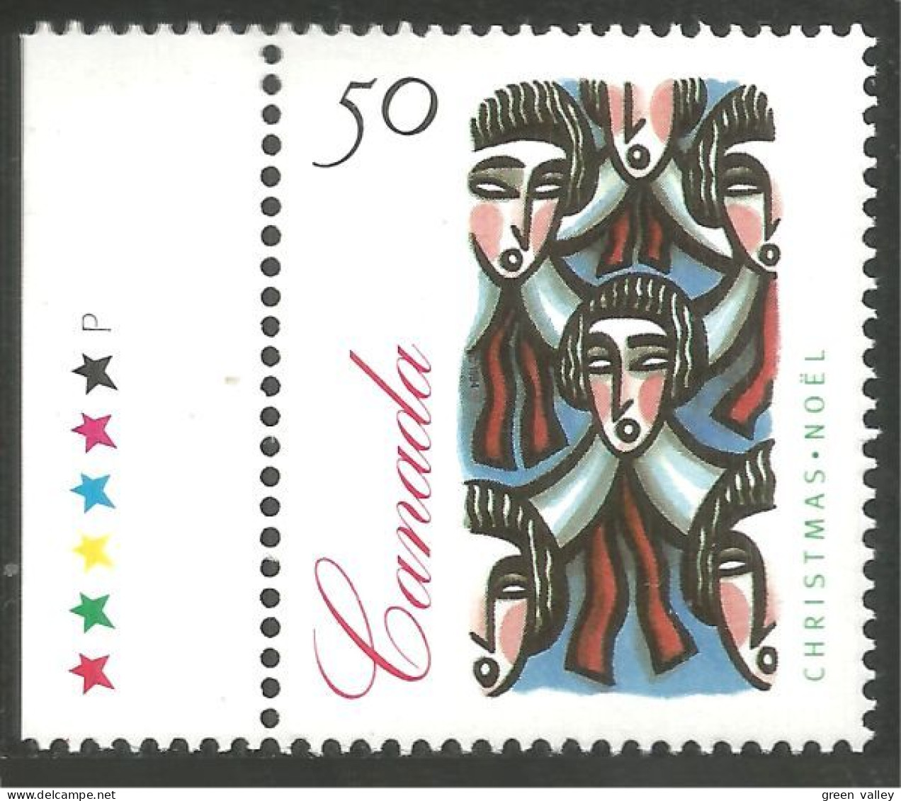 Canada Choeur Noel Christmas Choir Chorale MNH ** Neuf SC (C15-34pa) - Unused Stamps