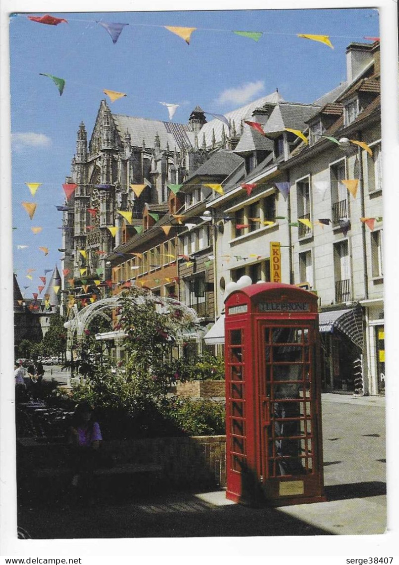 Beauvais - Cabine Téléphonique Anglaise Rue St Pierre - N°62/60 # 10-23/30 - Beauvais