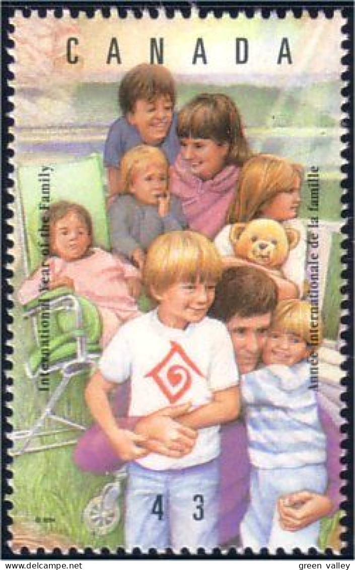 Canada Famille Family Sortie Familiale Family Outing MNH ** Neuf SC (C15-23ba) - Unused Stamps