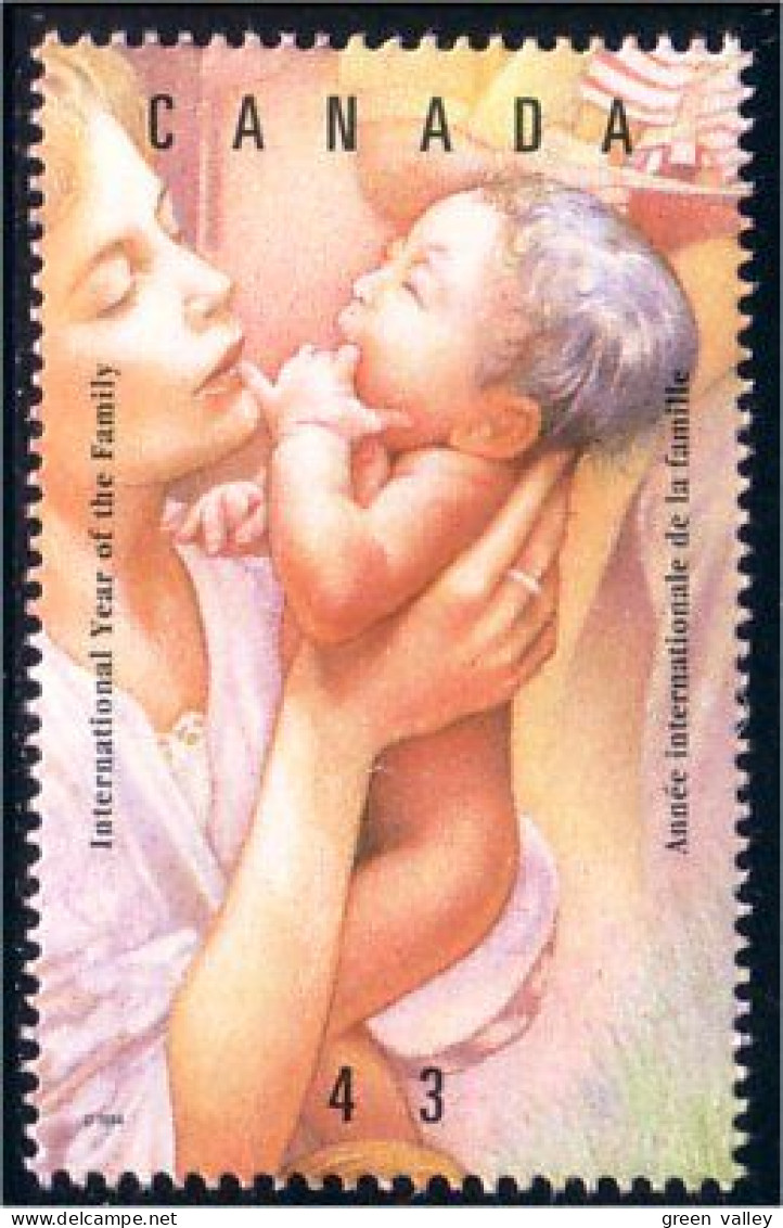 Canada Famille Family Mother And Child Mere Enfant MNH ** Neuf SC (C15-23ab) - Other & Unclassified